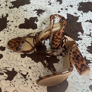 Leopard Heels